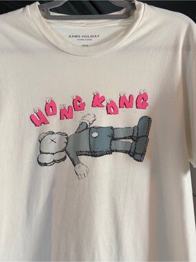 KAWS Holiday Hong Kong Companion Graphic T-Shirt Large